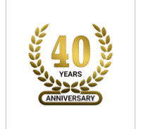 An image of 40 years anniversary of pronto ms