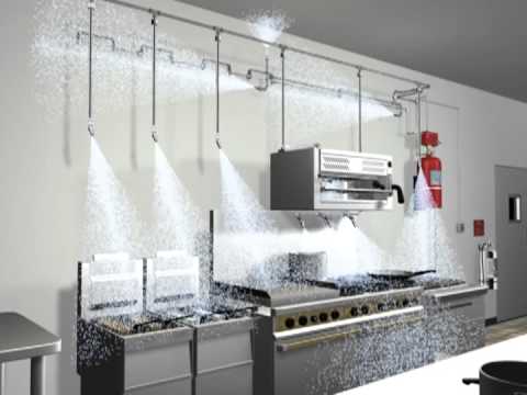 Jet washers washing commerical kitchen equipments