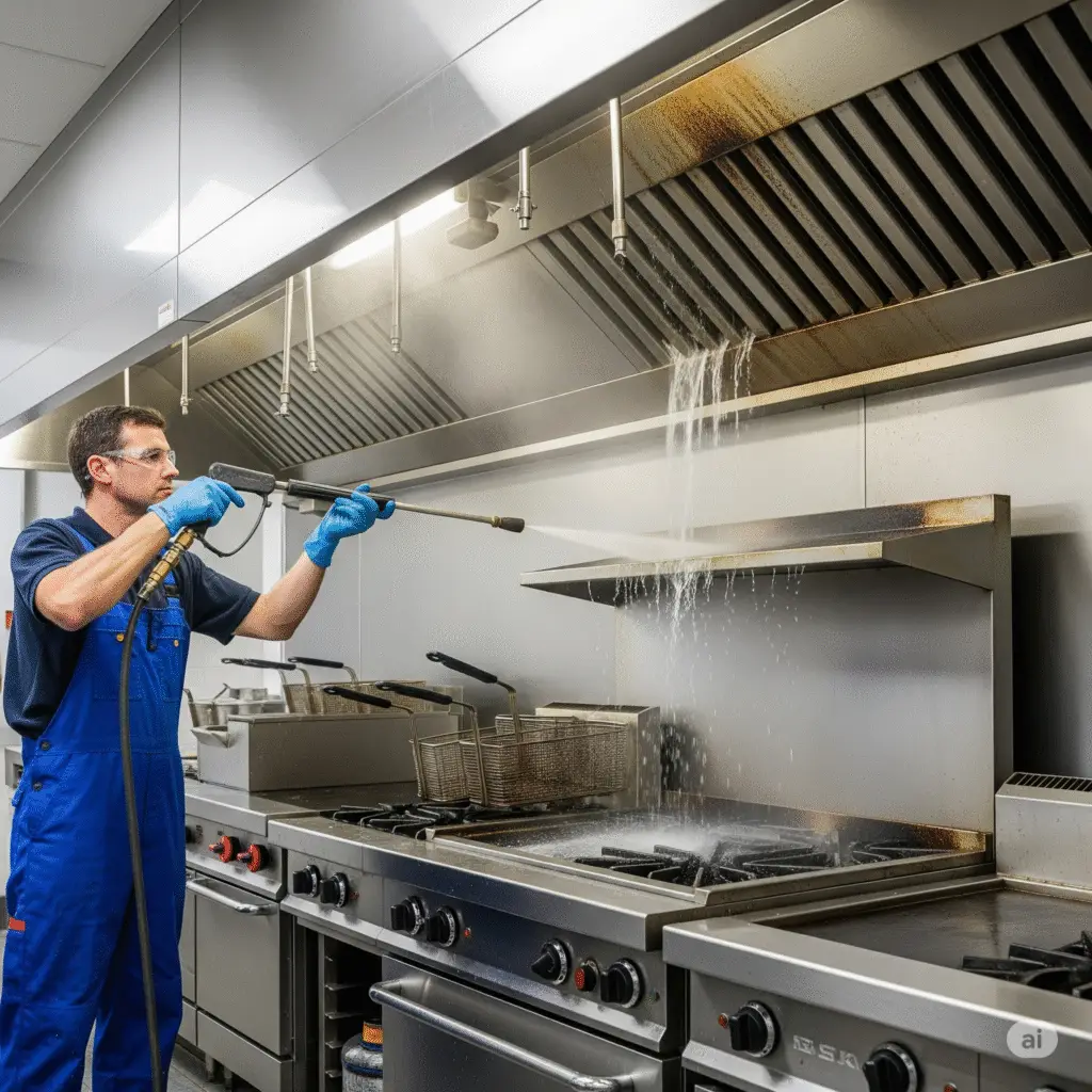 How to Clean a Commercial Exhaust Hood